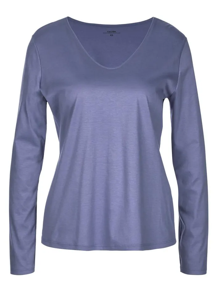 CALIDA Show All Shirt Long Sleeve Twilight Purple 8211 Women