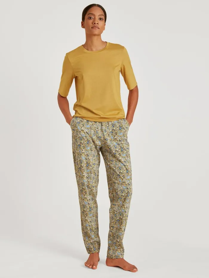 CALIDA Show All Shirt Short Sleeve Sautere Yellow 8211 Women