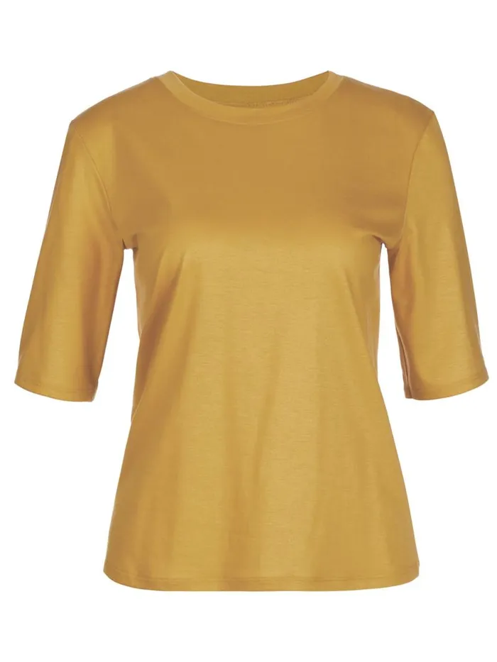 CALIDA Show All Shirt Short Sleeve Sautere Yellow 8211 Women