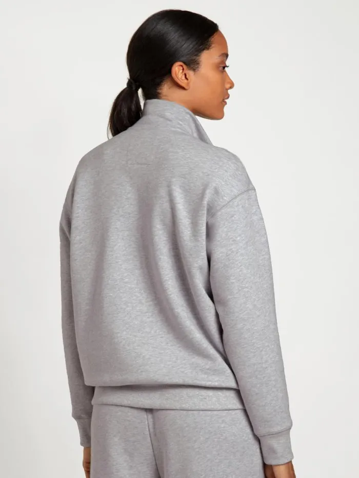 CALIDA Sweatshirts and Jackets Jacket Cradle To Cradle Certified Grey Melange 8211 Women CALIDA Sweatshirts and Jackets Jacket Cradle To Cradle Certified Grey Melange 8211 Women