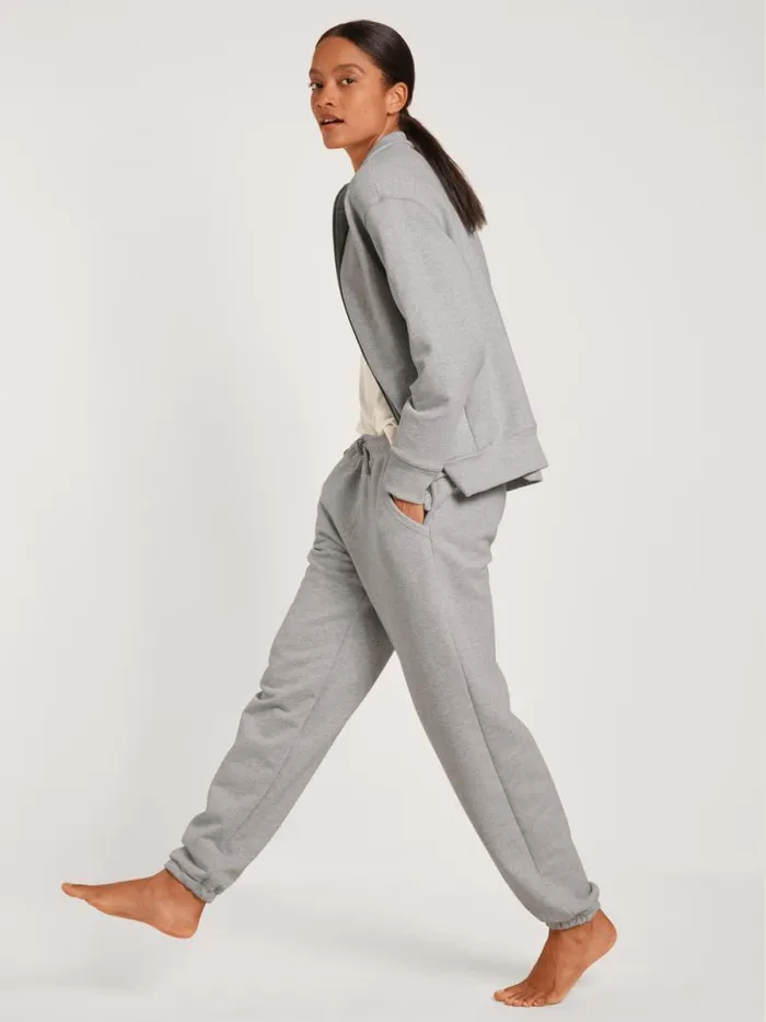 CALIDA Sweatshirts and Jackets Jacket Cradle To Cradle Certified Grey Melange 8211 Women