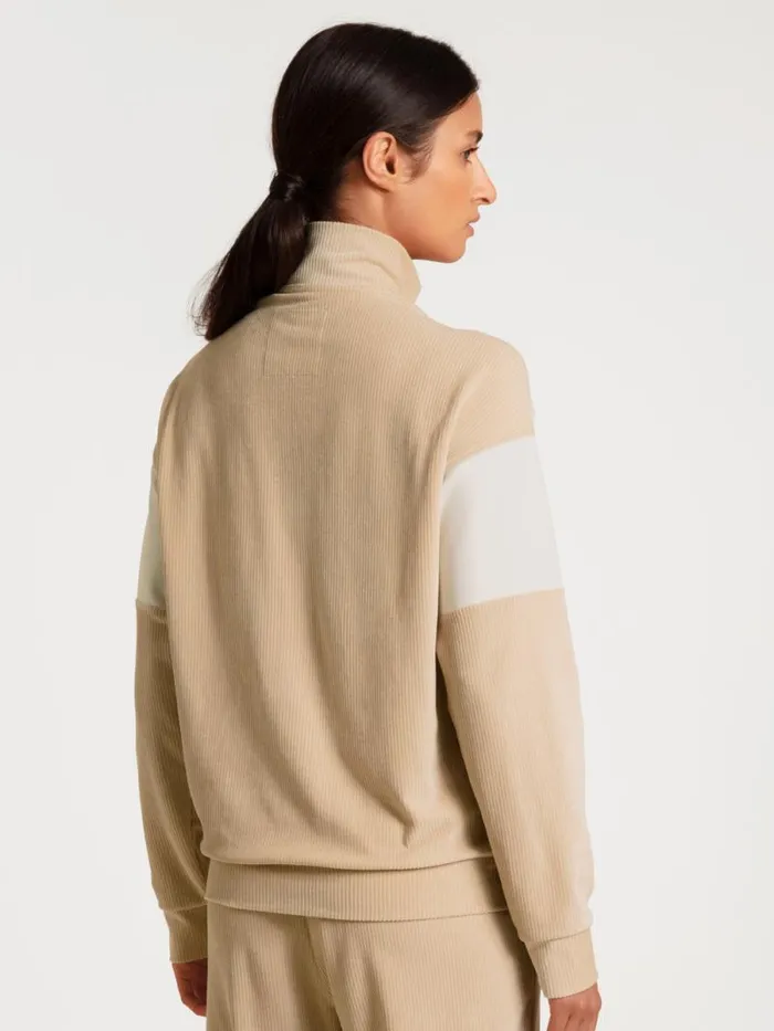 CALIDA Sweatshirts and Jackets Jacket Irish Cream 8211 Women