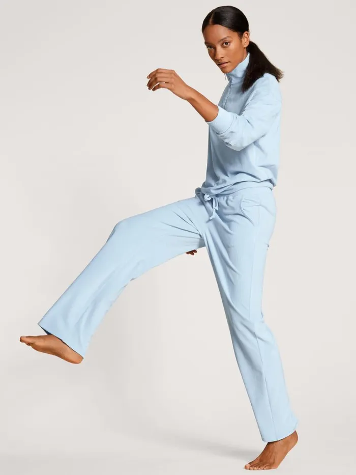 CALIDA Sweatshirts and Jackets Pullover Cerulean Blue 8211 Women