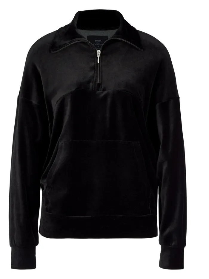 CALIDA Sweatshirts and Jackets Sweater Longsleeve Schwarz 8211 Women