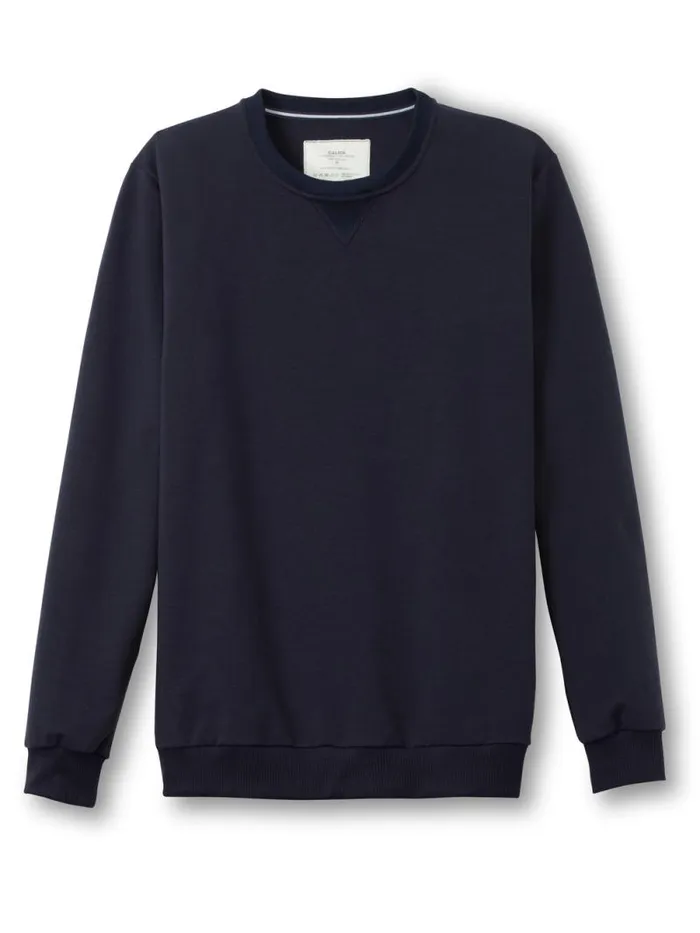 CALIDA Sweatshirts and Jackets Sweatshirt Cradle To Cradle Certified Dark Sapphire 8211 Men