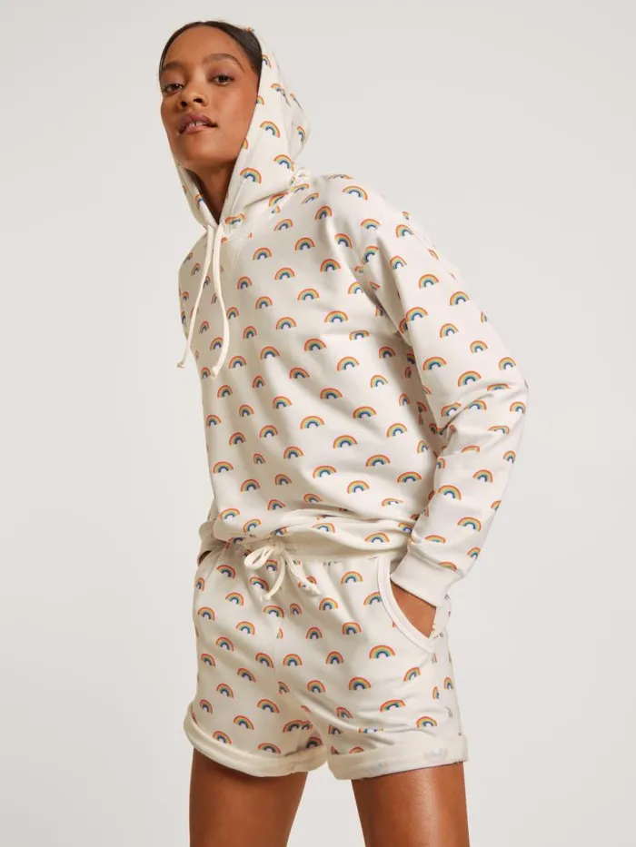 CALIDA Sweatshirts and Jackets Sweatshirt With Hood Star White 8211 Women