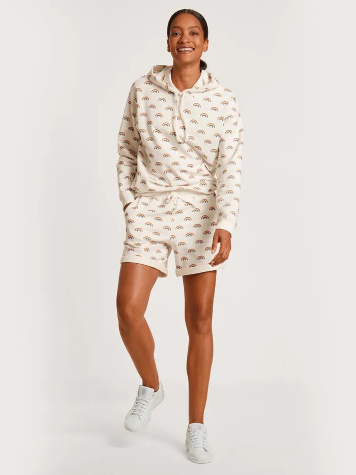 CALIDA Sweatshirts and Jackets Sweatshirt With Hood Star White 8211 Women