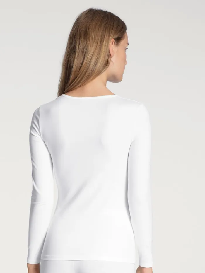 CALIDA Tops Shirt Long Sleeve Weiss 8211 Women