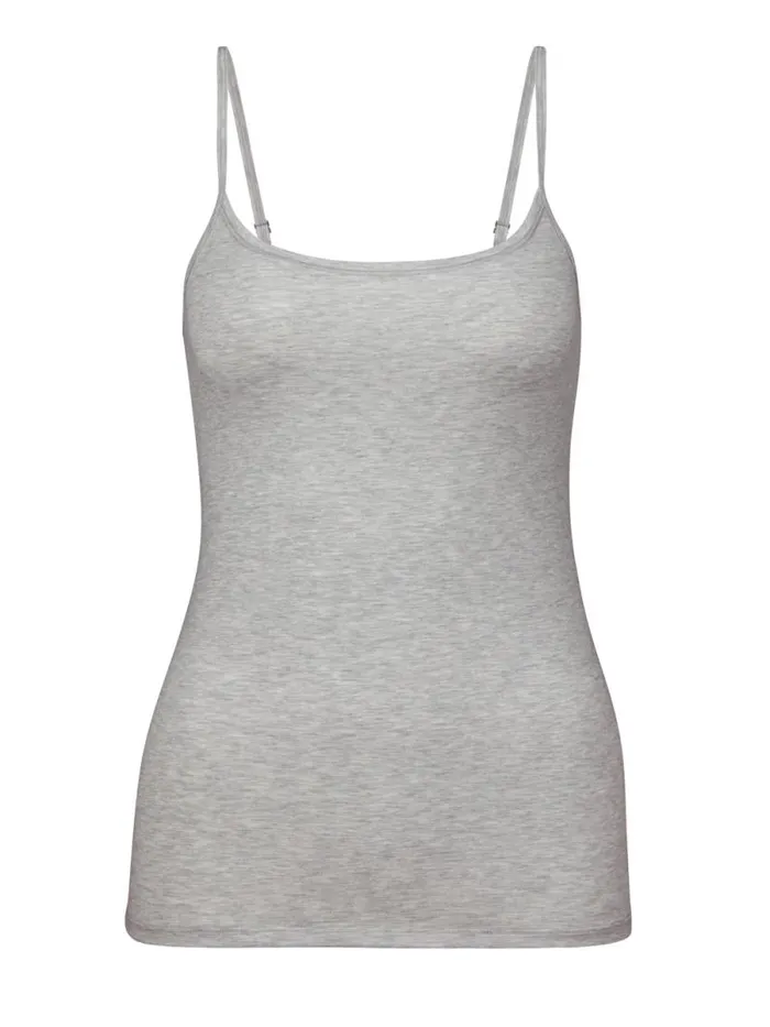 CALIDA Tops Spaghetti Top Grey Melange 8211 Women