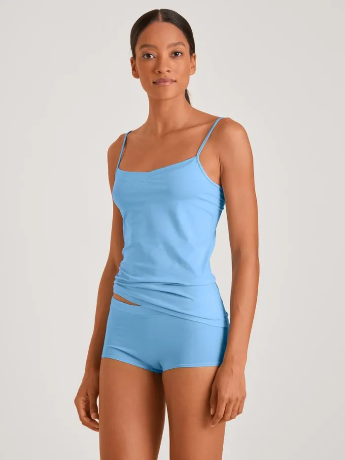 CALIDA Tops Spaghetti Top Placid Blue 8211 Women