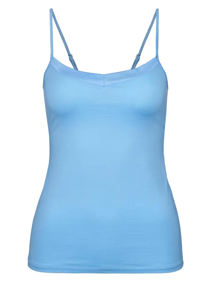CALIDA Tops Spaghetti Top Placid Blue 8211 Women