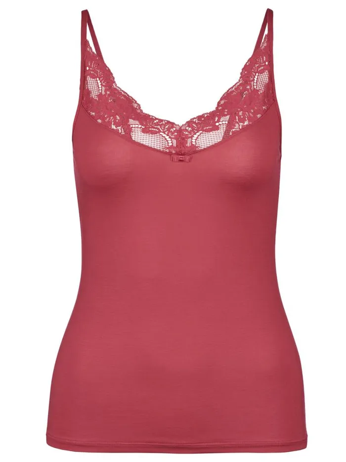 CALIDA Tops Spaghetti Top Pomegranate Red 8211 Women