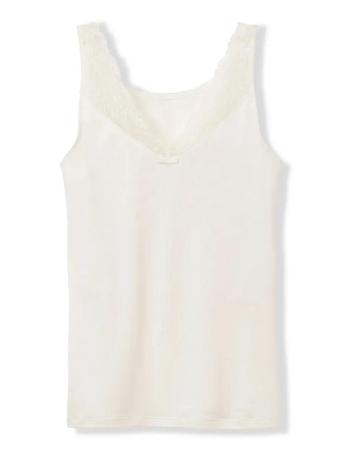 CALIDA Tops TankTop Alabaster Crme 8211 Women