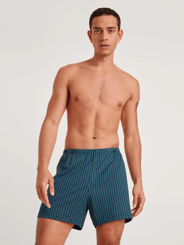 CALIDA Underpants Boxer Shorts Deep Lagoon Green 8211 Men