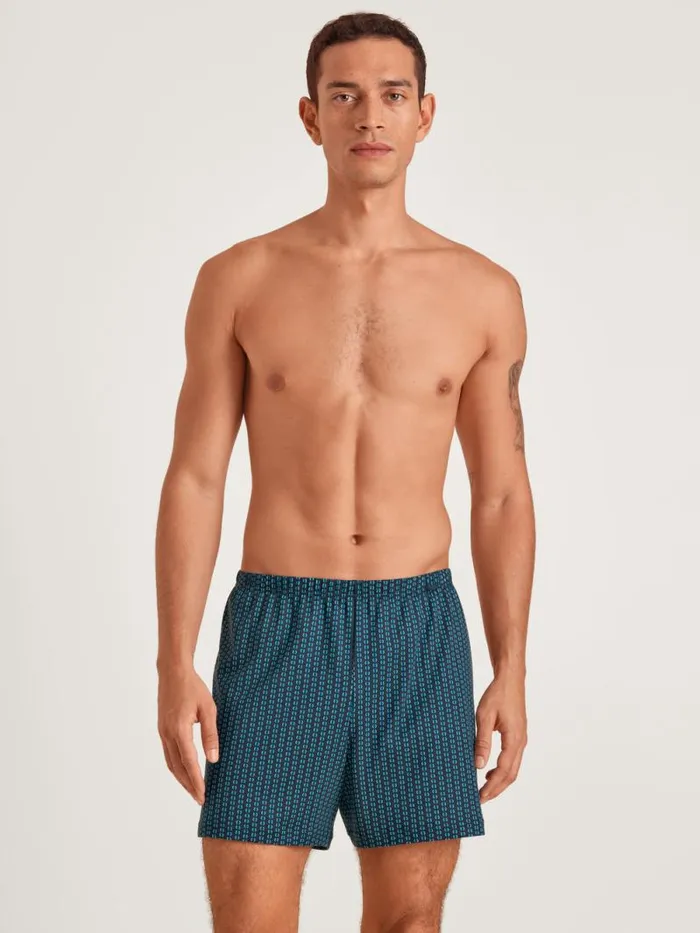 CALIDA Underpants Boxer Shorts Deep Lagoon Green 8211 Men