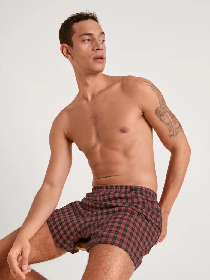 CALIDA Underpants Boxer Shorts Mineral Red 8211 Men