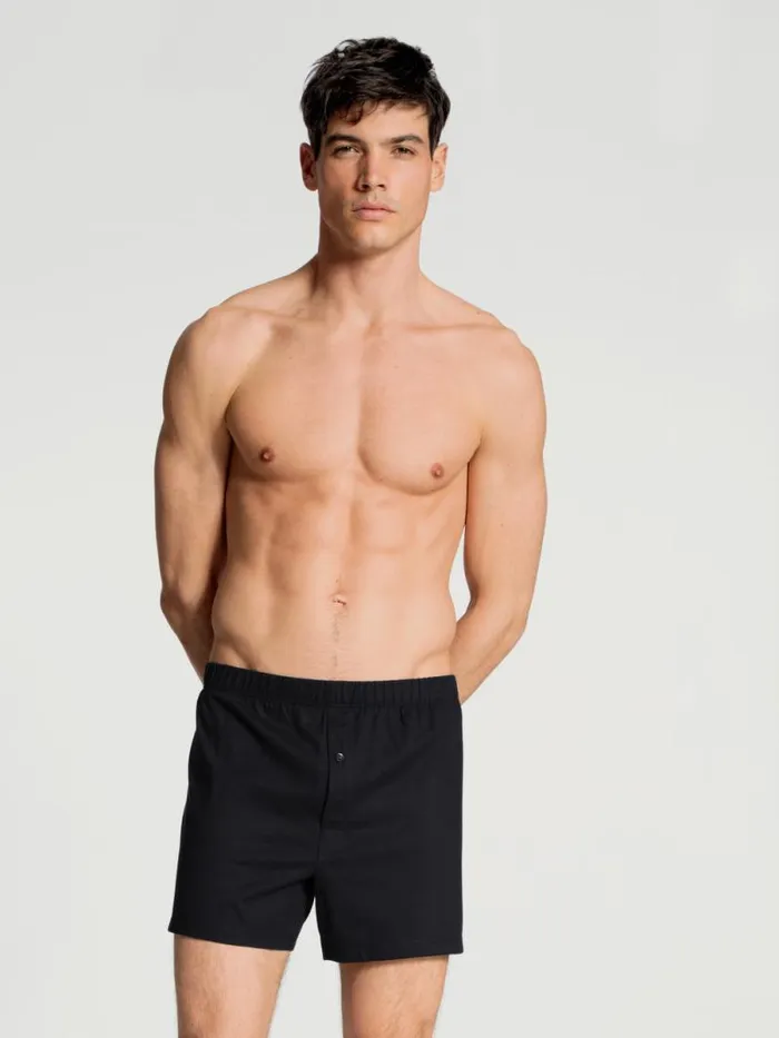 CALIDA Underpants Boxer Shorts With Fly Schwarz 8211 Men