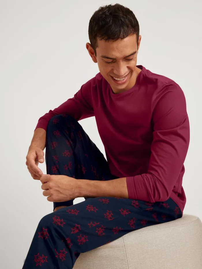CALIDA Warming Nightwear Pants Dark Sapphire 8211 Men