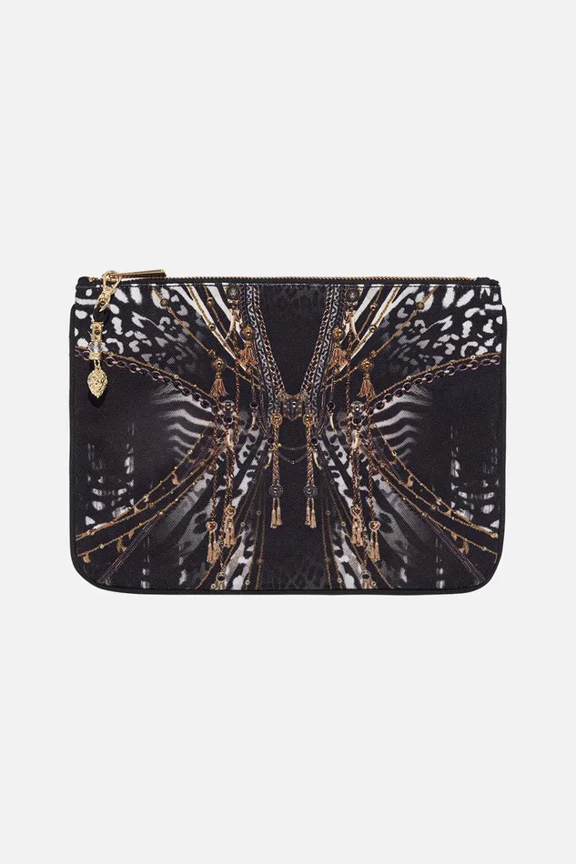 Camilla Bags Small Canvas Clutch Untamed Royalty 8211 Accessories