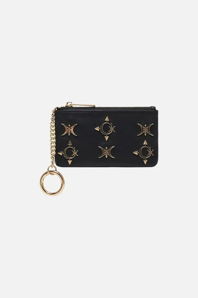 Camilla Bags Zipped Cardholder Pouch Solid Black 8211 Accessories