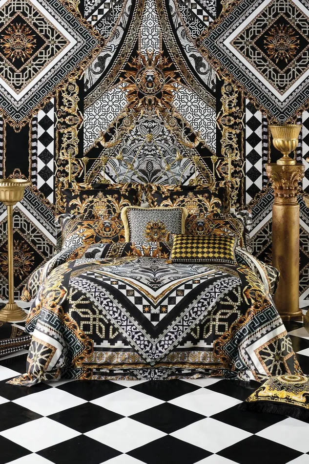 Camilla Bed Linen Quilt Cover Set us Duomo Dynasty 8211 Accessories