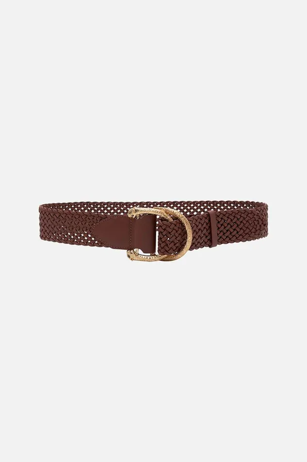 Camilla Belts Double Dring Belt Tan 8211 Accessories