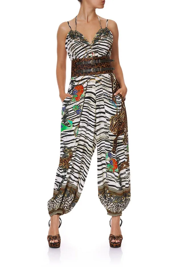 Camilla Belts Wide Double Buckle Belt Fire At Night 8211 Accessories