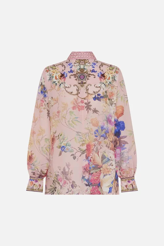 Camilla Blouses and Shirts Curved Collar Blouse Letters From The Pink Room 8211 Womens Camilla Blouses and Shirts Curved Collar Blouse Letters From The Pink Room 8211 Womens