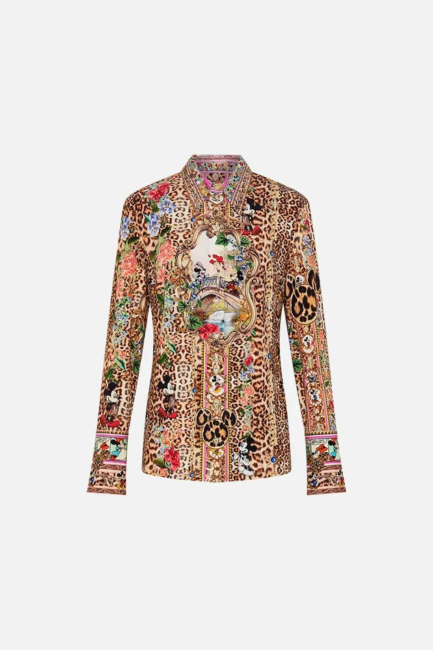 Camilla Blouses and Shirts Fitted Jersey Shirt Mickey Mania 8211 Womens