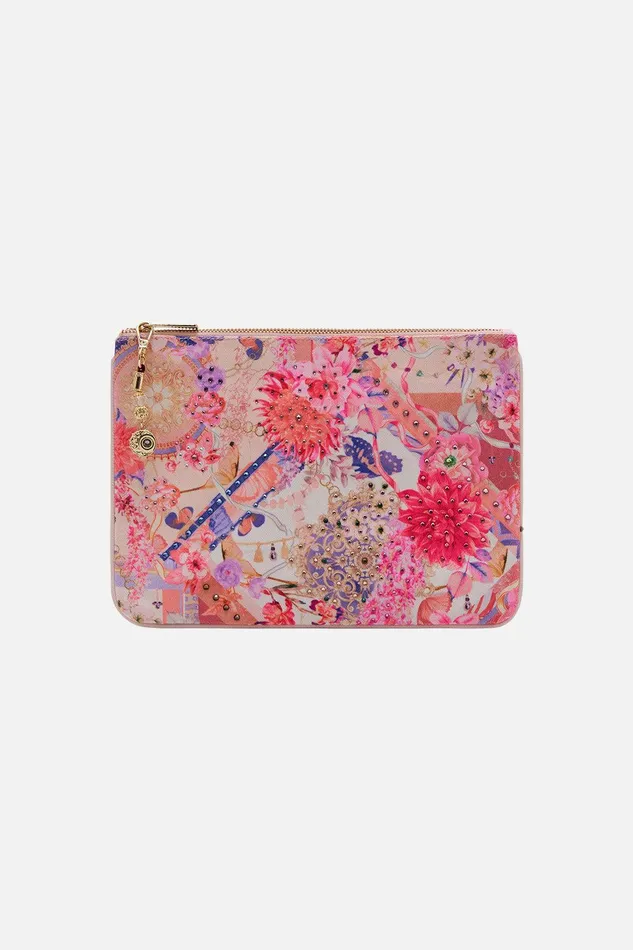 Camilla Clutches Small Canvas Clutch Rose Bed Rendezvous 8211 Accessories