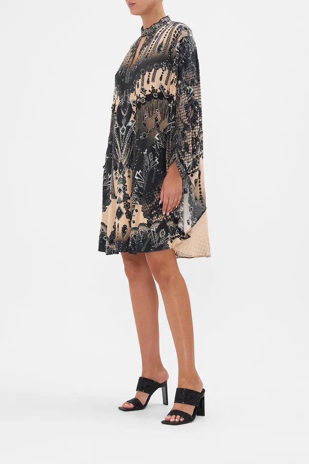 Camilla Kaftans Short Kaftan With High Neck Curtain Call Chaos 8211 Womens Camilla Kaftans Short Kaftan With High Neck Curtain Call Chaos 8211 Womens