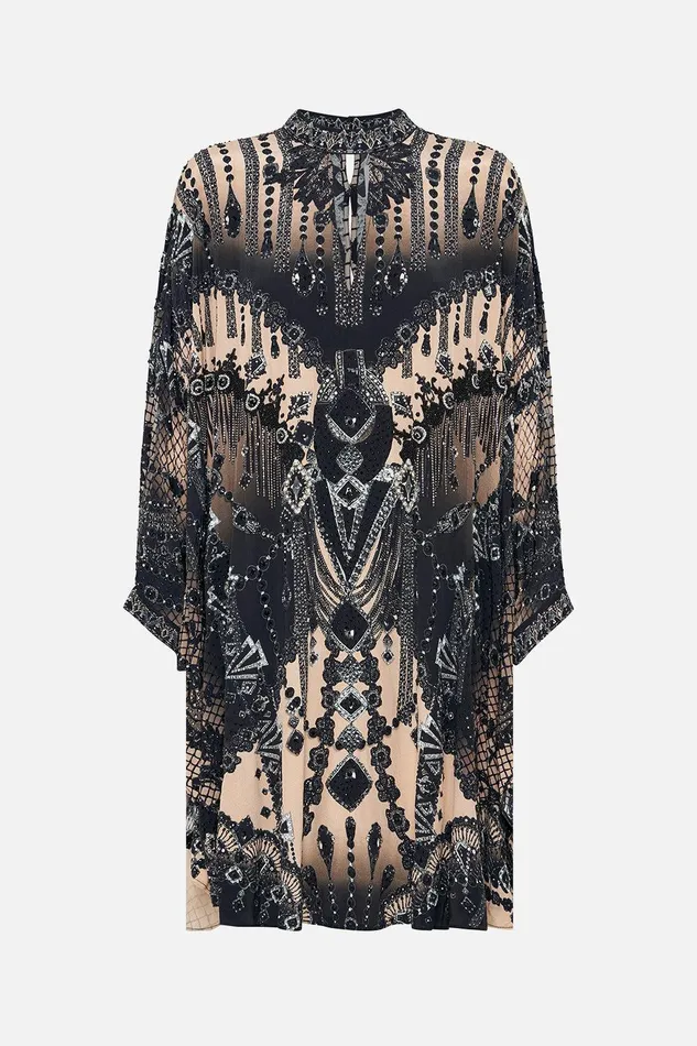 Camilla Kaftans Short Kaftan With High Neck Curtain Call Chaos 8211 Womens Camilla Kaftans Short Kaftan With High Neck Curtain Call Chaos 8211 Womens