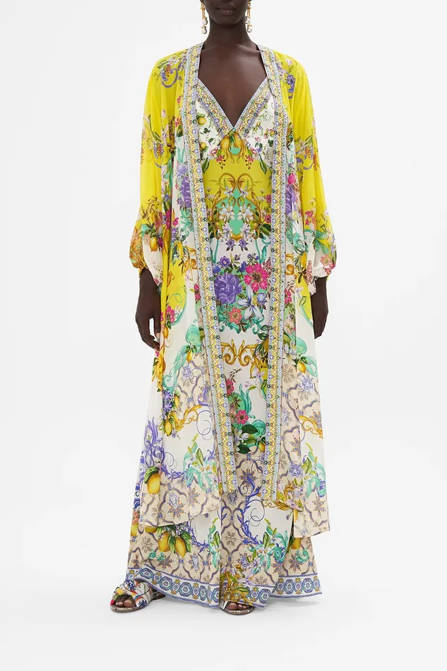 Camilla Kimonos Blouson Sleeve Layer Caterina Spritz 8211 Womens