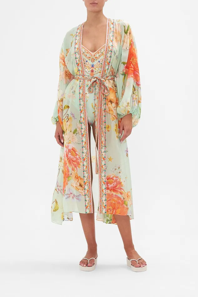 Camilla Kimonos Blouson Sleeve Layer Talk The Walk 8211 Womens