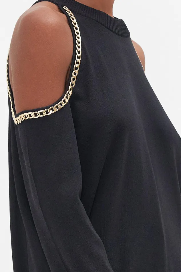 Camilla Knitwear Relaxed Cold Shoulder Jumper Tether Me Not 8211 Womens Camilla Knitwear Relaxed Cold Shoulder Jumper Tether Me Not 8211 Womens