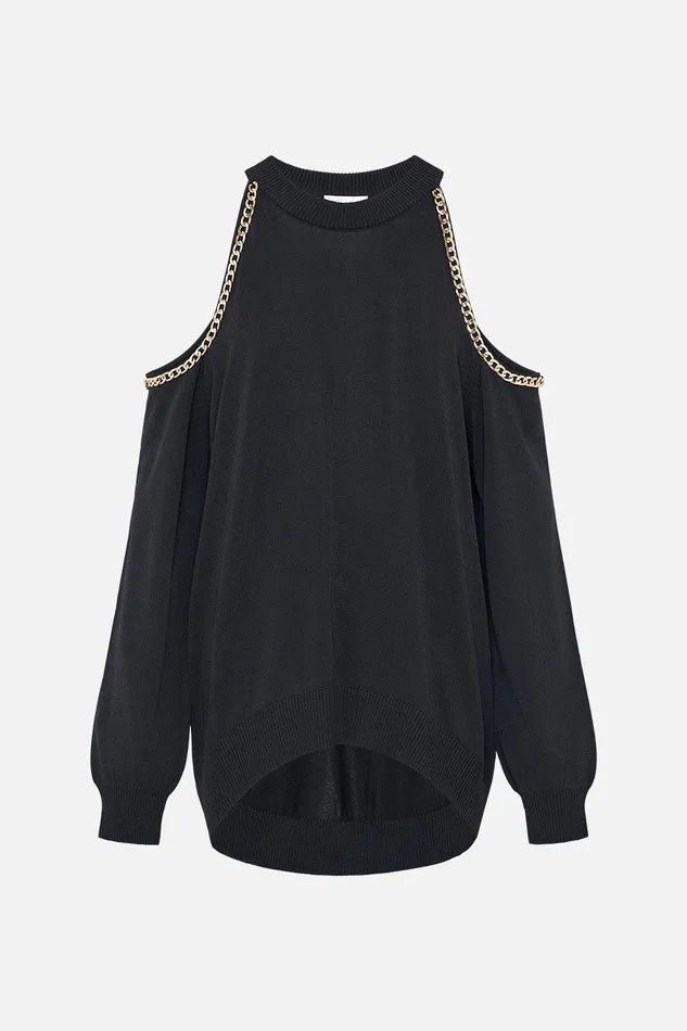 Camilla Knitwear Relaxed Cold Shoulder Jumper Tether Me Not 8211 Womens Camilla Knitwear Relaxed Cold Shoulder Jumper Tether Me Not 8211 Womens