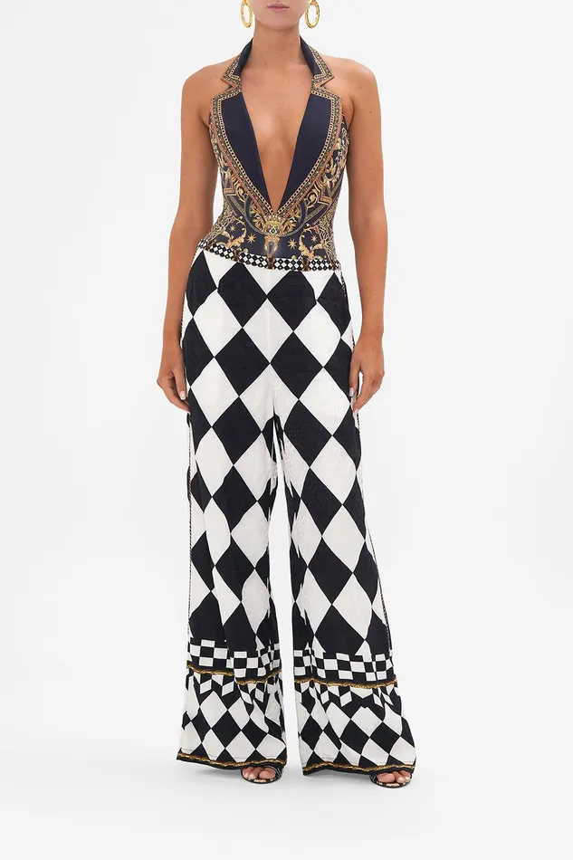 Camilla Matching Sets Minimal Wide Leg Pant Duomo Dynasty 8211 Womens