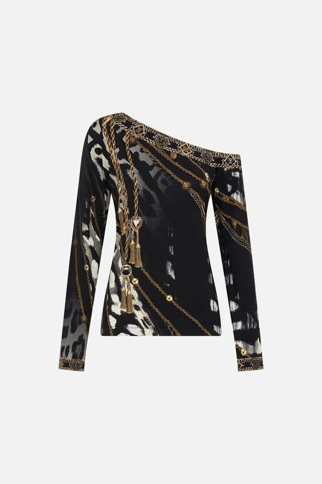 Camilla Matching Sets Off Shoulder Jersey Top Untamed Royalty 8211 Womens Camilla Matching Sets Off Shoulder Jersey Top Untamed Royalty 8211 Womens
