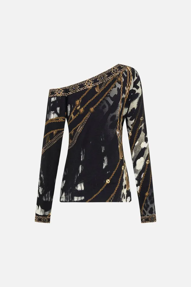 Camilla Matching Sets Off Shoulder Jersey Top Untamed Royalty 8211 Womens Camilla Matching Sets Off Shoulder Jersey Top Untamed Royalty 8211 Womens