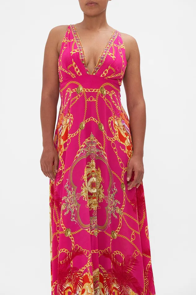 Camilla Maxi Dresses Plunge Neck Maxi Dress Wild And Running 8211 Womens Camilla Maxi Dresses Plunge Neck Maxi Dress Wild And Running 8211 Womens