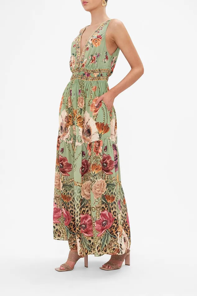 Camilla Maxi Dresses Shirred Waist Detail Long Dress Grow And Glow 8211 Womens Camilla Maxi Dresses Shirred Waist Detail Long Dress Grow And Glow 8211 Womens