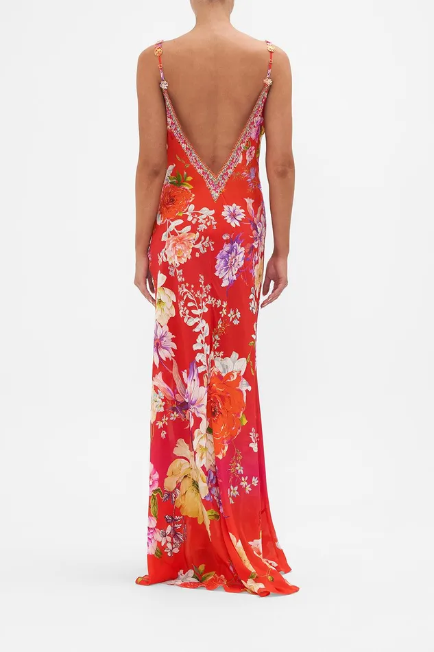 Camilla Maxi Dresses V Neck Full Length Bias Slip Dress Kiss And Tell 8211 Womens Camilla Maxi Dresses V Neck Full Length Bias Slip Dress Kiss And Tell 8211 Womens