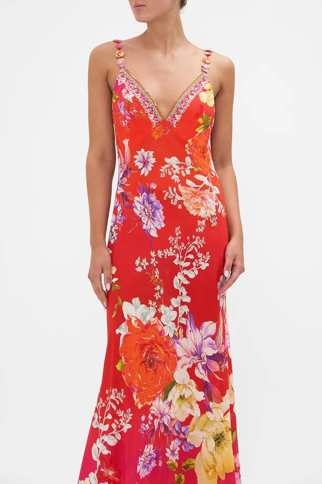 Camilla Maxi Dresses V Neck Full Length Bias Slip Dress Kiss And Tell 8211 Womens Camilla Maxi Dresses V Neck Full Length Bias Slip Dress Kiss And Tell 8211 Womens