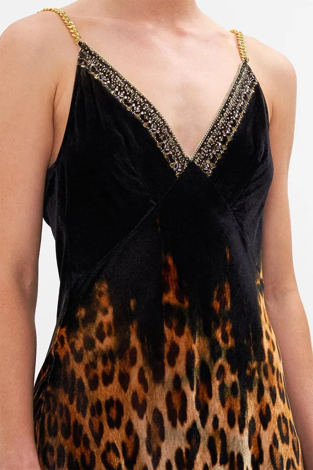 Camilla Maxi Dresses Velvet V Neck Bias Slip Jungle Dreaming 8211 Womens Camilla Maxi Dresses Velvet V Neck Bias Slip Jungle Dreaming 8211 Womens