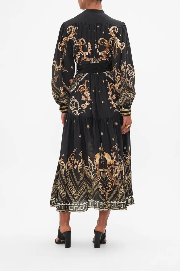 Camilla Midi Dresses Button Through Dress With Yoke Duomo Dynasty 8211 Womens Camilla Midi Dresses Button Through Dress With Yoke Duomo Dynasty 8211 Womens