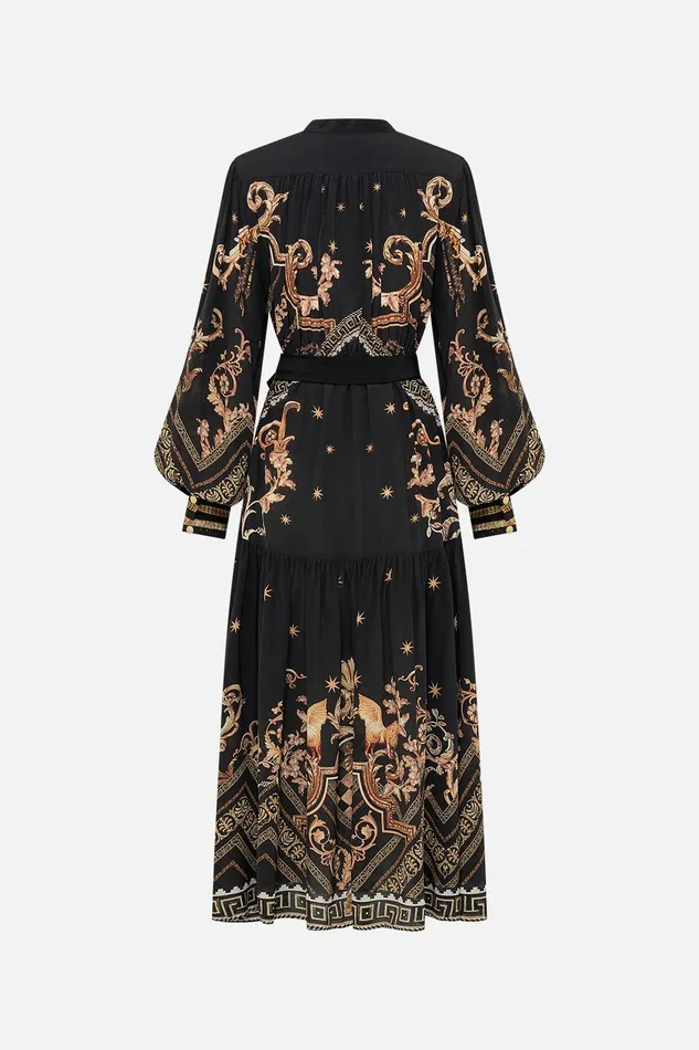Camilla Midi Dresses Button Through Dress With Yoke Duomo Dynasty 8211 Womens Camilla Midi Dresses Button Through Dress With Yoke Duomo Dynasty 8211 Womens