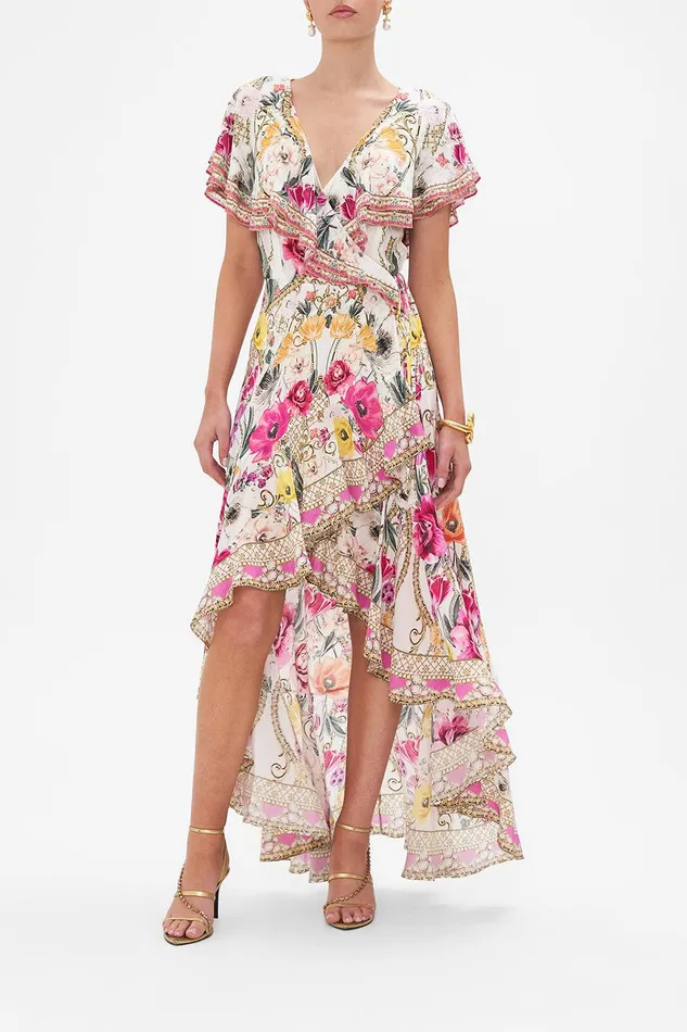 Camilla Midi Dresses Frill Sleeve Long Dress Destiny Calling 8211 Womens