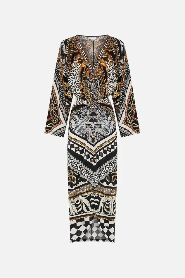 Camilla Midi Dresses Long Split Front Twist Dress Look Up Tesoro 8211 Womens Camilla Midi Dresses Long Split Front Twist Dress Look Up Tesoro 8211 Womens