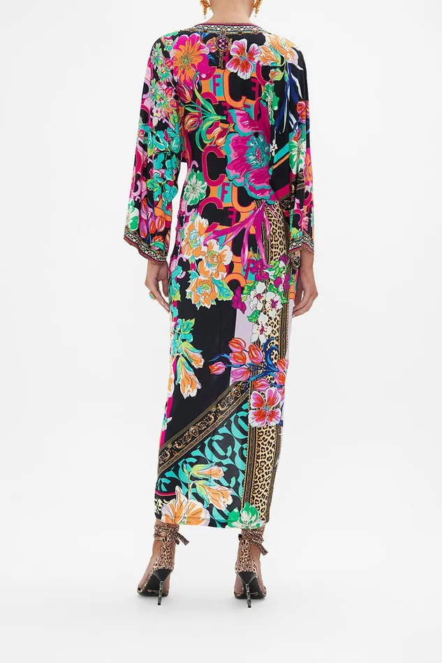 Camilla Midi Dresses Long Split Front Twist Dress Printed Prima Vera 8211 Womens Camilla Midi Dresses Long Split Front Twist Dress Printed Prima Vera 8211 Womens