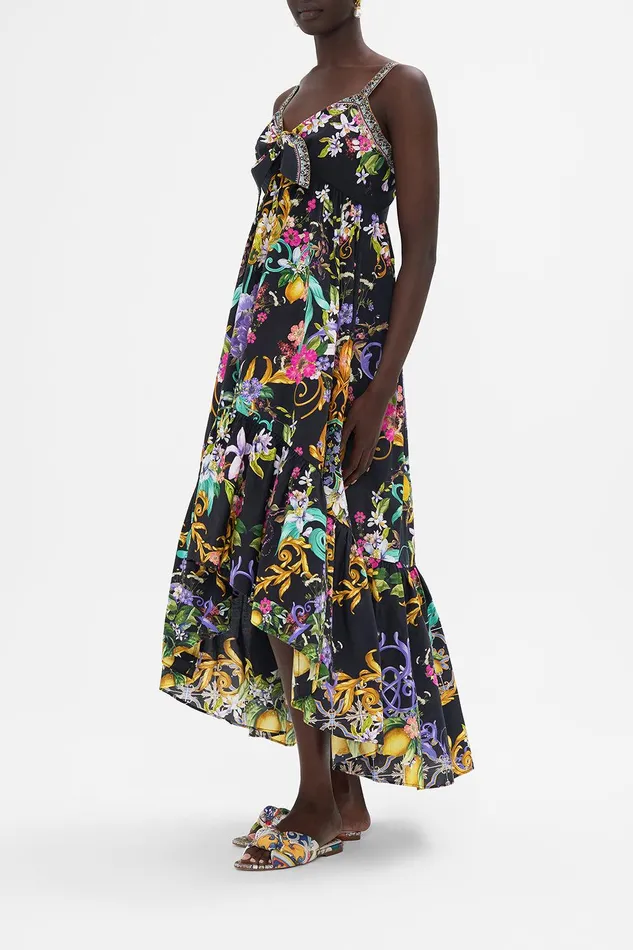 Camilla Midi Dresses Tie Front High Low Dress Meet Me In Marchesa 8211 Womens Camilla Midi Dresses Tie Front High Low Dress Meet Me In Marchesa 8211 Womens